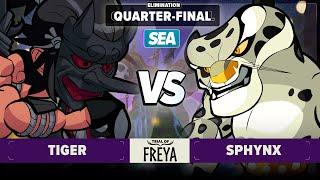 Tiger vs Sphynx - Elimination Quarter-Final - Trial of Freya - SEA 1v1