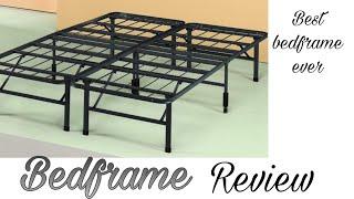 ZINUS BED FRAME | Best Bed Frame On Amazon | Assembly/ Honest Review | Cost Just $75