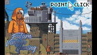 Foundations (AGS) Free Scifi Pixel Art Point and Click Adventure Game Dystopia Postapocalyptic