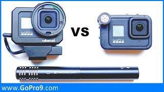 GoPro Media Mod VS GoPro Pro 3.5mm Mic Adapter For Hero 8 Black External Vlogging Mic Test Indoor