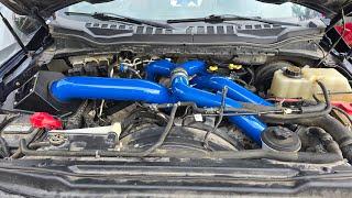 Pusher Intake Install tips 2019 Ford 6 7 Powerstroke