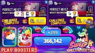 Perfect Heist Mighty Mushrooms  Solo Challenge 48500 And 175000 Score/Match Masters