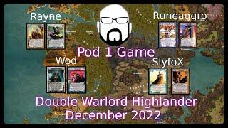 Double Warlord Highlander - Pod 1 Game | Warlord: Saga of the Storm CCG