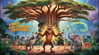 The Greedy Hyena's Magical Wish Gone Wrong!:Watch What Happened  #folktales #stories