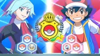 Ash Vs Steven Full Battle English Subbed | Pokemon Journey Episode 118