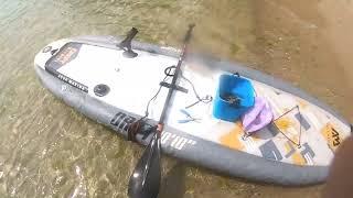 Aquamarina DRIFT SUP Fishing on "Drive My Car"