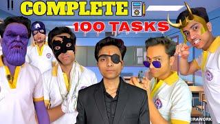 Iron man have to complete 100 tasks to win 1 crore [ full series ]