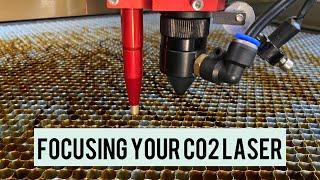 Focusing your Co2 laser - Manual and Auto Focus