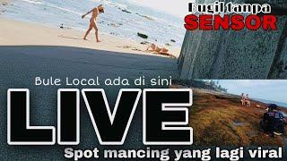 Ngintip cewek bugil tanpa bra di spot mancing pantai mengening seseh cemagi