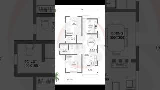 839 sqft kerala house plans #keralahome #haneedanugrahas #budgethouse #haneed