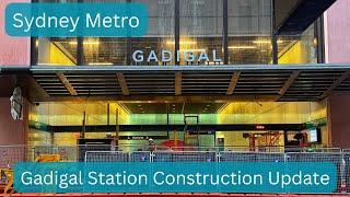 Sydney Metro Vlog 34: Gadigal Station Construction Update