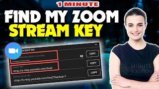 How to find my zoom stream key 2024 (Quick & Easy)