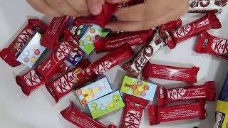 mixed chocolate in one pack | lots of chocolate | unboxing karlo