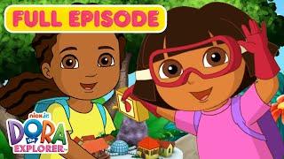 Dora Builds a Volcano!  | FULL EPISODE "School Science Fair" | Dora the Explorer
