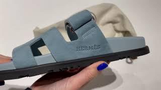 HERMES Chypre Sandals Unboxing