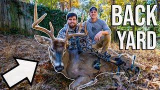 MY FIRST BOW BUCK | SUBURBAN DEER HUNTING!