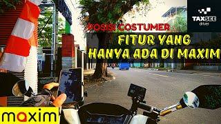 Cara Menemukan Posisi Costumer Maxim, Tutorial Bike Maxim Driver