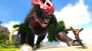 The Alpha King Dinopithecus is Terrifying! | ARK MEGA Modded #31