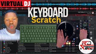 Virtual Dj, How to Scratch like a controller 2025, (Xmas gift)