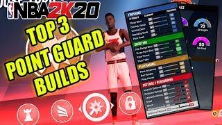 TOP 3 POINT GUARDS BUILDS FOR NBA 2K20