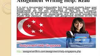 Assignment Help Singapore