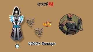 SHADOW FIGHT 2 +5000 damage / underworld / boss Saturn / ярость бури против Сатурн / IOS GAMEPLAY