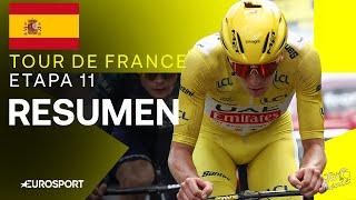 FINAL APASIONANTE  | Tour de France - Resumen Etapa 11 | Eurosport Cycling