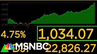 Dow Rises Over 1,000 Points After Worst Christmas Eve On Record | MSNBC