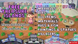 FREE TREASURE ISLANDS - ANIMAL CROSSING NEW HORIZONS