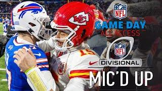 NFL Divisional Round Mic'd Up, "they got what they asked for" | Game Day All Access