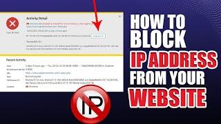 How to block an IP address from your website