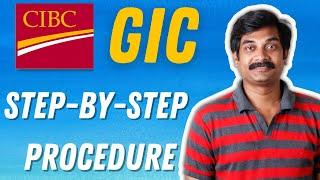 How to apply GIC in CIBC in Tamil in (2023) | How to apply Canada CIBC Bank GIC in Tamil | GIC Tamil