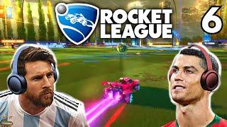 Messi & Ronaldo play Rocket League Vs. MYSTERY GUESTS!