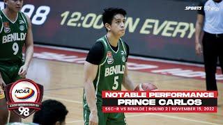 NCAA Season 98 | Notable Performance: Prince Carlos (Benilde vs SSC-R) | MBT Round 2