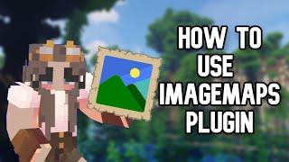 HOW TO USE THE IMAGEMAP PLUGIN | MINECRAFT