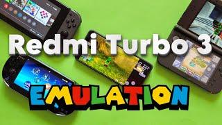 Xiaomi Redmi Turbo 3 8s Gen 3 PS2, Switch, PS Vita & 3DS Emulation