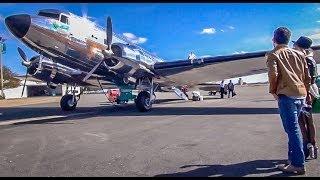 Amazing Flight on a Vintage DC-3 (HD Video)