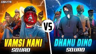  DHANU DINO SQUAD vs VAMSI NANI SQUAD    PC vs MOBILE  WHO WILL WIN  TELUGU #viralvideo