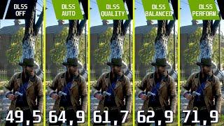 Red Dead Redemption 2 RTX 3080 DLSS ON vs OFF 4K ULTRA Settings Performance Comparison