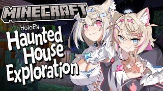 【holoEN MINECRAFT HALLOWEEN】exploring the haunted house  #hololiveEnglish