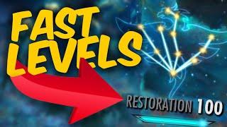How to Level Up RESTORATION SUPER FAST In Skyrim (Base Game) 2024