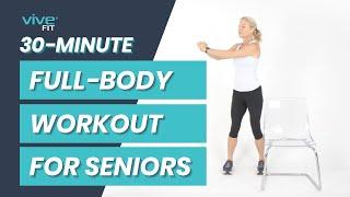 30-Minute Full Body Workout For Seniors At Home with Coach Kim
