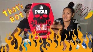 OMG PAQUI ONE CHIP CHALLENGE *WORLDS HOTTEST CAROLINA REAPER PEPPER* 먹방  MUKBANG