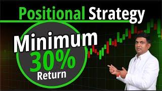 Positional Trading Strategy Minimum 30% Return | Best Trading Strategy