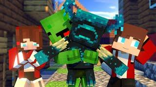 JJ and Mikey :  Save Baby Waden ( Maizen Minecraft Animation )