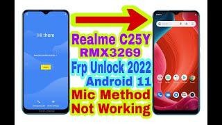 Realme C25Y (RMX3269) Android 11 Frp Bypass Without Pc |New Trick 2022| Reset Frp Lock 100% Working