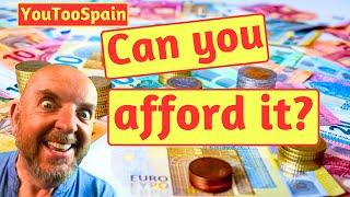 Can you afford to live in Spain? Cost of living comparison