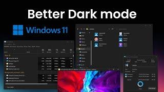 Consistent Dark Mode for All Apps, Windows 10 / 11 Customization + Paint Dark Mode