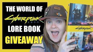 The World of Cyberpunk 2077 Lore Book GIVEAWAY