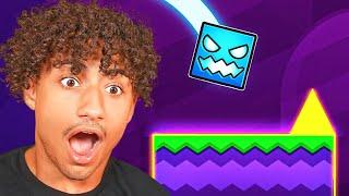 Playing Geometry Dash For The First Time